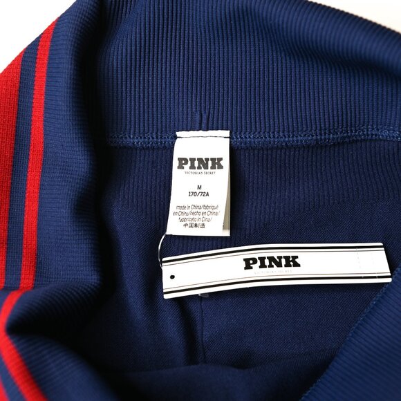 VICTORIA'S SECRET PINK Navy Seamless Flip-It Bike Yoga Workout Shorts - Sz Med - Picture 7 of 11